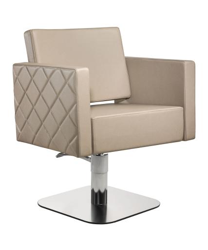 Hairdressing chair: Square+ - In photo Colour: Tea 62 - Salon Ambience