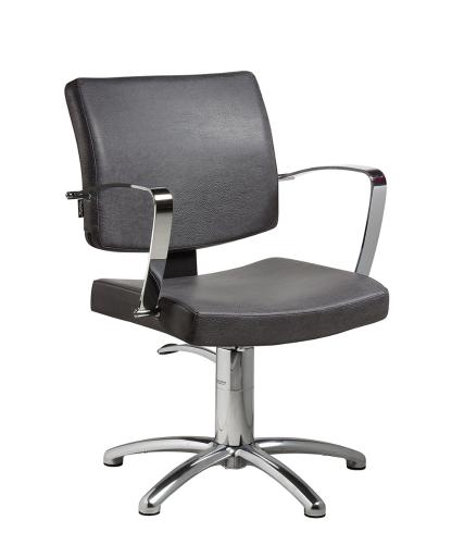 Hairdressing chair: Hannah - In photo Colour A: Vintage Grey K1 - Salon Ambience
