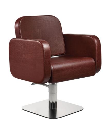 Hairdressing chair: Icon - In photo Colour: Vintage Wine K7 - Salon Ambience