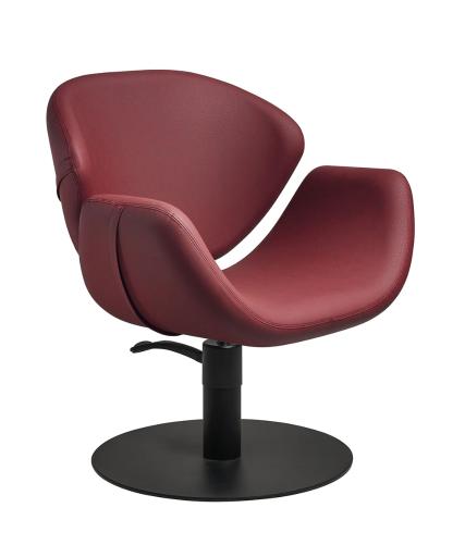 Hairdressing chair: Olimpia - In foto Colore: Mulberry N4 - Salon Ambience