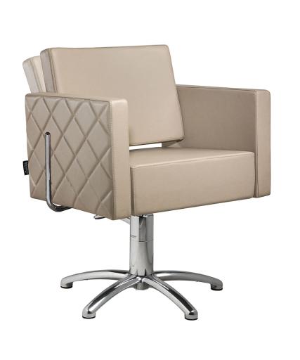 Hairdressing chair: Square+ Reclining - In photo colour: Tea 62 - Salon Ambience
