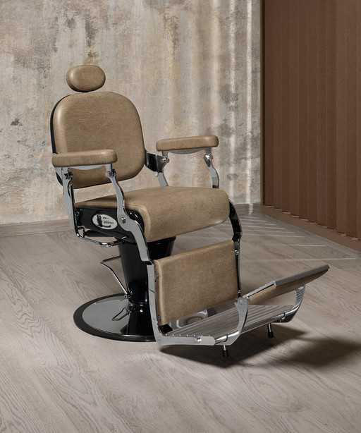 Barber chair for hairdresser: Premier Black - In foto: SH/280-6 - Colore: Vintage Ash G4 - Salon Ambience