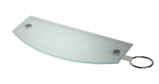 Hairdressing mirror accessory: Glass shelf -01 - Salon Ambience