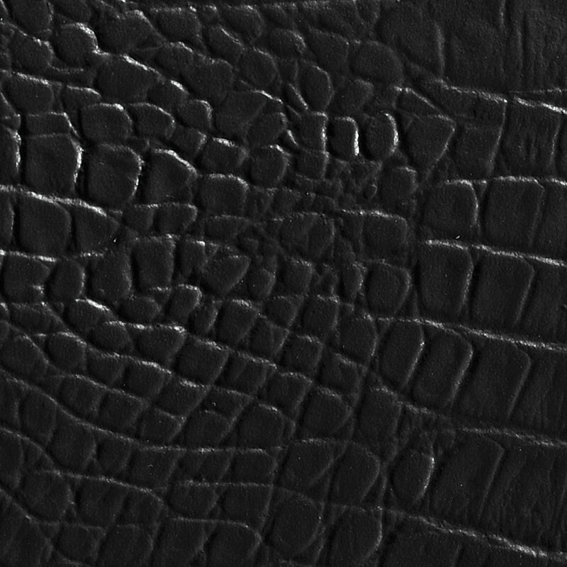 Colore tappezzeria sgabello: black alligator 49 Colore tappezzeria sgabello: black alligator 49