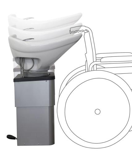 Hairdressing shampoo units accessory: Column+ - Salon Ambience Hairdressing shampoo units accessory: Column+ - Salon Ambience