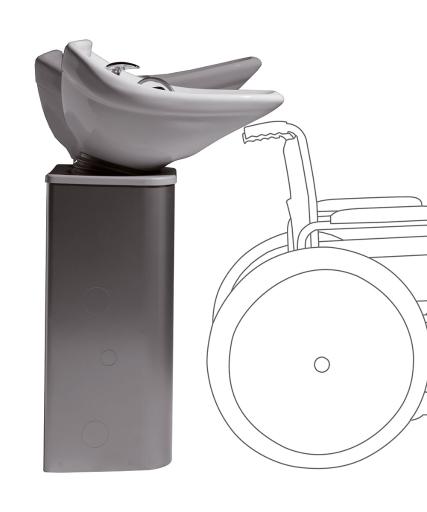 Hairdressing shampoo units accessory: Column - Salon Ambience Hairdressing shampoo units accessory: Column - Salon Ambience