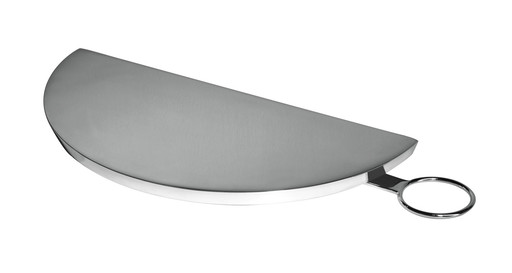 Hairdressing mirror accessory: Round aluminum shelf - Salon Ambience Hairdressing mirror accessory: Round aluminum shelf - Salon Ambience