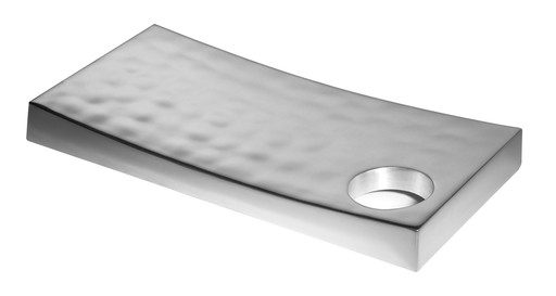 Hairdressing mirror accessory: Rectangular shelf in aluminum - Salon Ambience Hairdressing mirror accessory: Rectangular shelf in aluminum - Salon Ambience