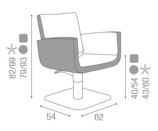 Friseurstuhl: You reclining - Salon Ambience D_You