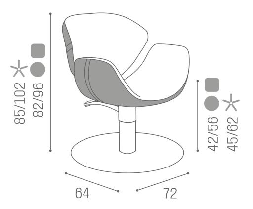 Friseurstuhl: Olimpia reclining - Salon Ambience D_Olimpia