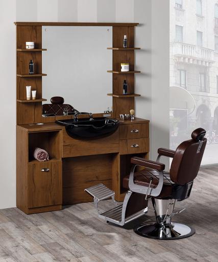 Barber station for hairdresser: Triomphe Vintage - Salon Ambience Barber station for hairdresser: Triomphe Vintage - Salon Ambience