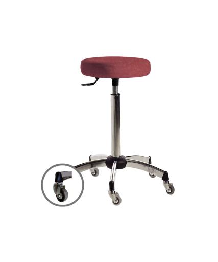 Hairdressing stool: Harley - In photo colour: Red Pearl P8 - Salon Ambience Hairdressing stool: Harley - In photo colour: Red Pearl P8 - Salon Ambience