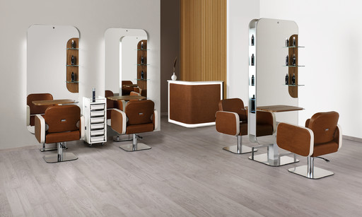 Ambientazione salone per parrucchieri: Icon - Salon Ambience