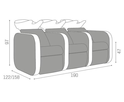 Waschsessel: Iconwash - Salon Ambience D_Iconwash-3