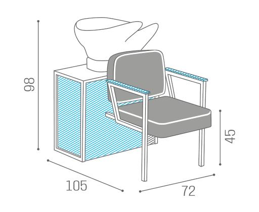 Waschsessel: Madisonwash - Salon Ambience D_Madisonwash