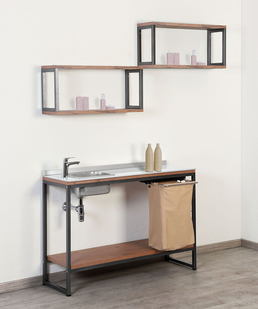 Hairdressing cabinets for washarea: Camden - Salon Ambience