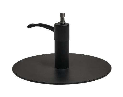 null: Black round base - Salon Ambience