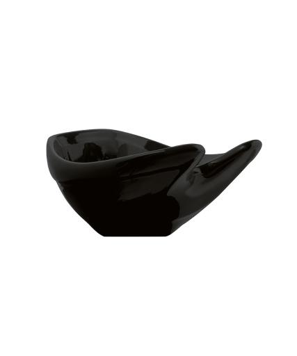 Accessorio lavatesta parrucchieri: Ceramica nera matt - Salon Ambience