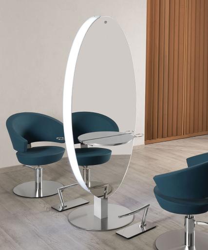 Hairdressing mirror: Mercury - Salon Ambience
