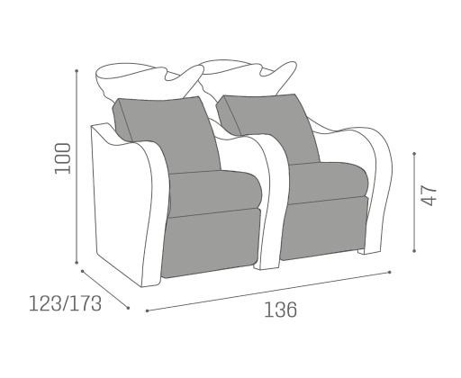 Waschsessel: Luxury - Salon Ambience D_Luxury-2