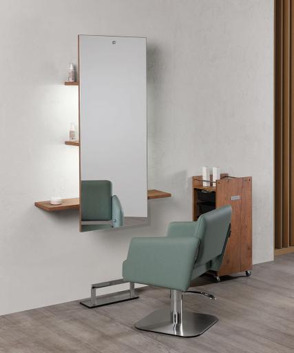 Hairdressing mirror: Oxford - In foto: MI/610 - Salon Ambience