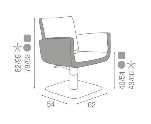 Friseurstuhl: You - Salon Ambience D_You