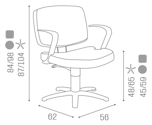 Poltrona per parrucchieri: Kleo reclinabile - Salon Ambience D_Kleo