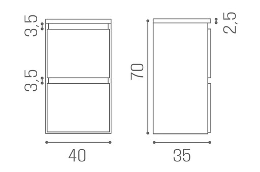 Friseurschrank: Cannes Duo Wood - Salon Ambience D_Cannes